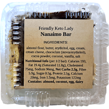 Frozen Dessert - Nanaimo Bars
